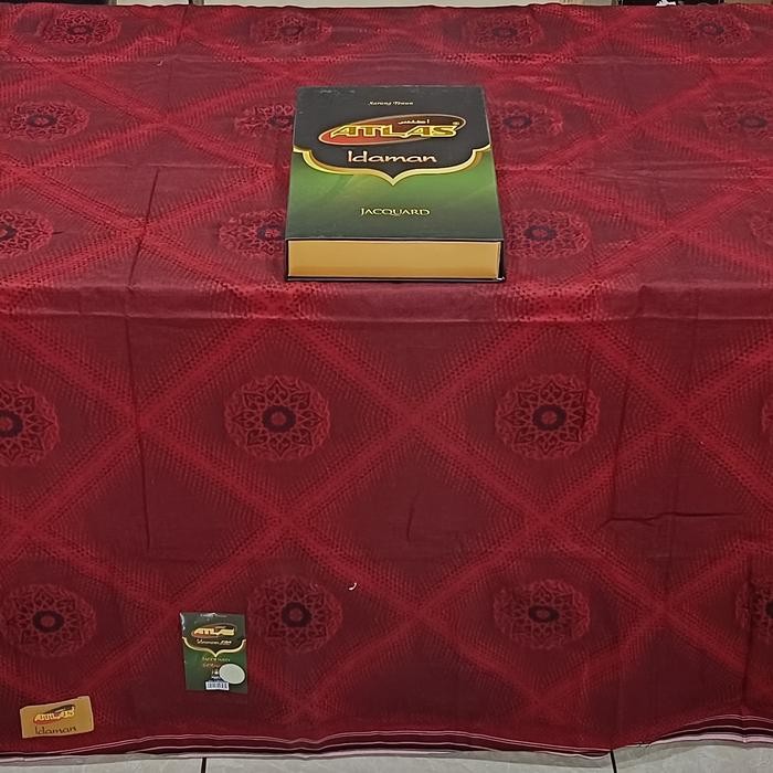 Sarung Atlas Yaqut Jacquard