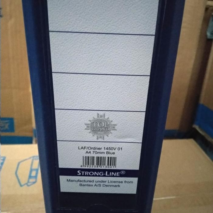 

Odner Bantex 1450 Biru Ukuran A4