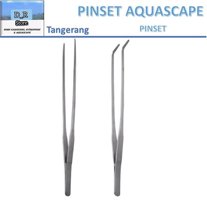 Gunting ombak dan Pinset 25cm Aquarium / Reptil DR TGR