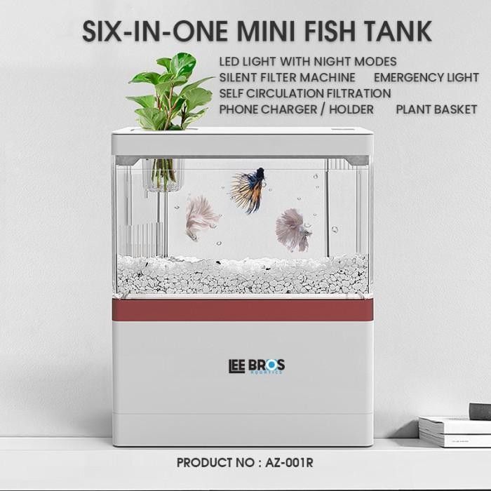 Aquarium Cupang / Aquarium Mini / Aquarium USB / Aquarium Ikan