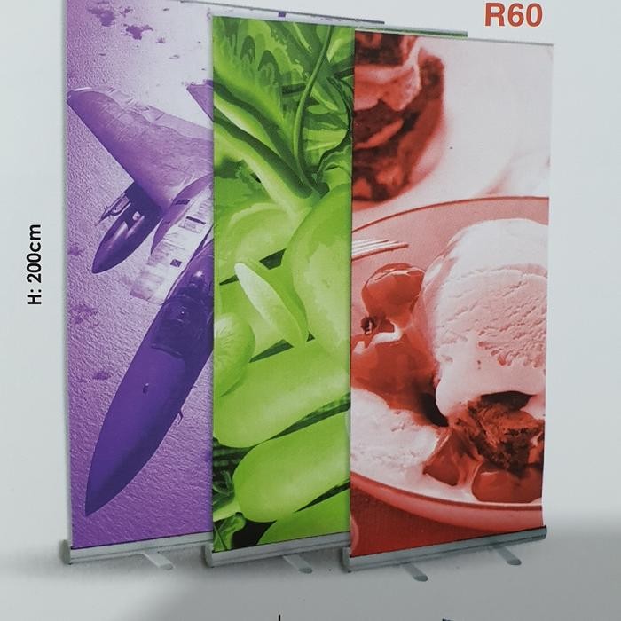

Roll Up Banner 60 X 160 Dengan Cetakan Terlaris
