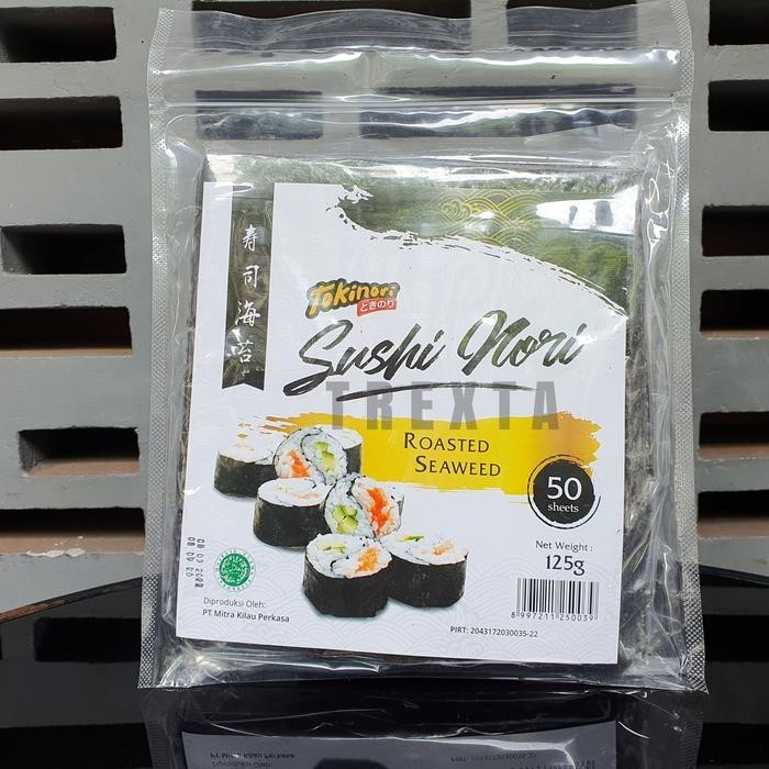 

SALE !!! SUSHI NORI / ROASTED SEAWEED TOKINORI 50 SHEETS READYY