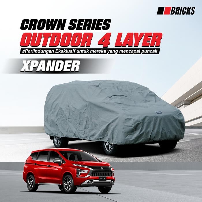 PREMIUM Outdoor Body Cover Mobil Xpander Sarung Mobil Xpander cross waterproof