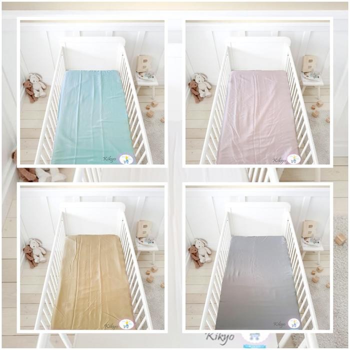 PREMIUM Sprei tencel bayi polos / sprei bayi tencel / sprei kasur bayi
