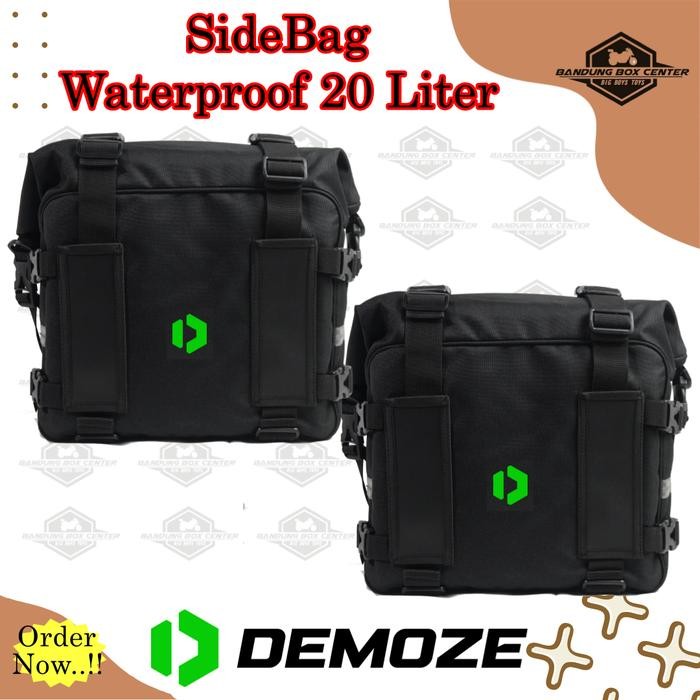 PREMIUM Sidebag Motor Tas Samping Motor Side Bag Tas Motor Waterproof Anti air