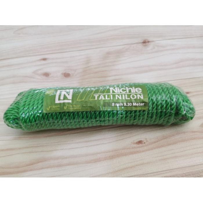 PREMIUM Tali Nilon Tambang NICHIE ukuran 8 mm x 30meter