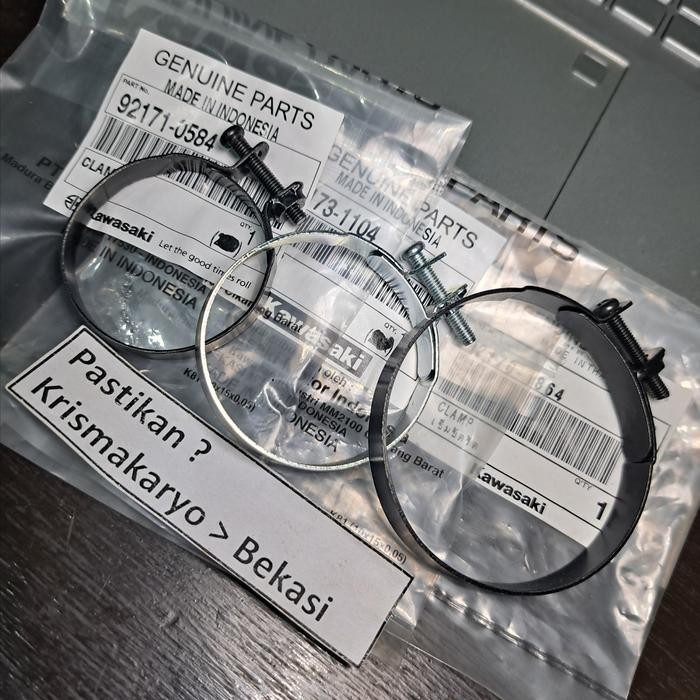 SALE KLEM KARBU RR NINJA 150 ORI CLAMP FILTER