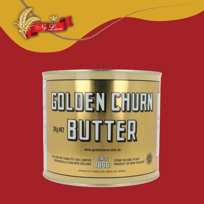 

GOLDEN CHURN Creamery Butter / Mentega 2 kg