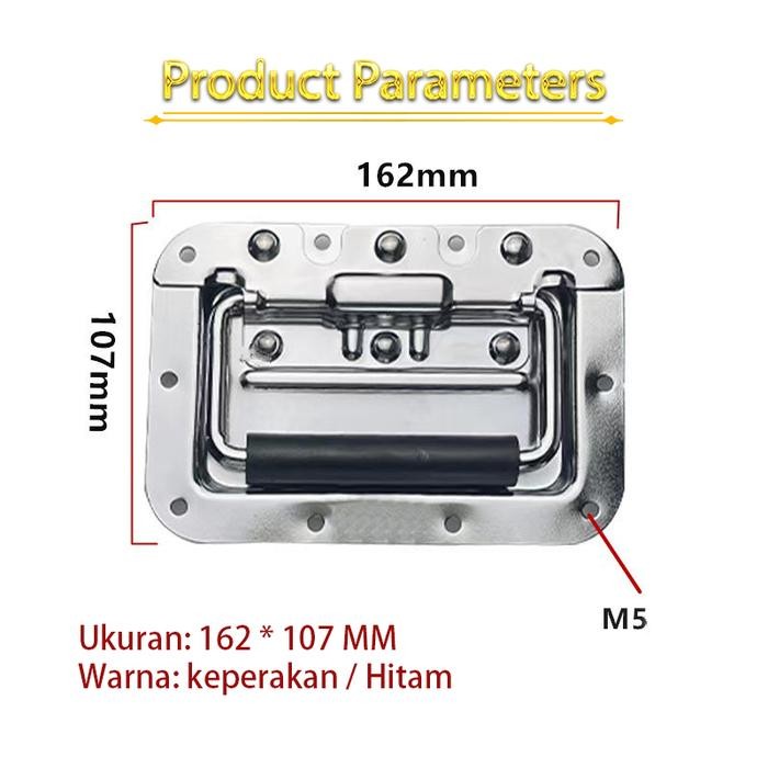 4pcs/set Handle bobok Besar LS03H Handle tanam hendel box handle koper hardcase