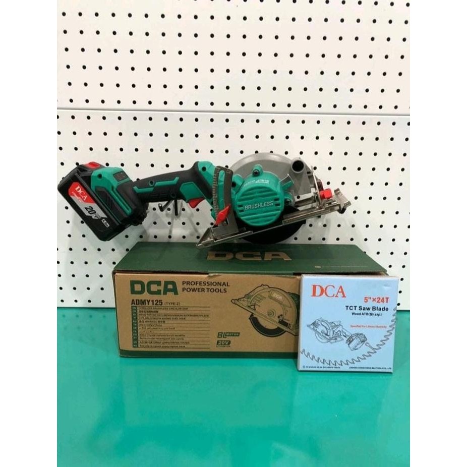 Limited Dca Admy125 (Type Bm) Cordless Brushless Circular Saw 125Mm-20V