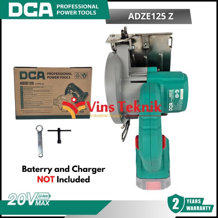 Paling Murah Mesin Potong Keramik Tille Cutter Baterai Cordless Marble Cutter 4" 20V Dca Adze125 Z