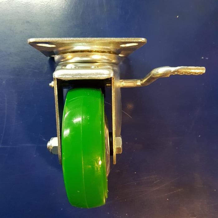 Roda Troli Pu Osaka 5" Rem japan