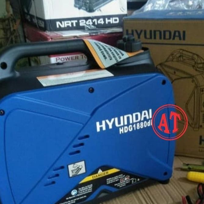 GENSET SILENT INVERTER HYUNDAI 1000 WATT HDG1880
