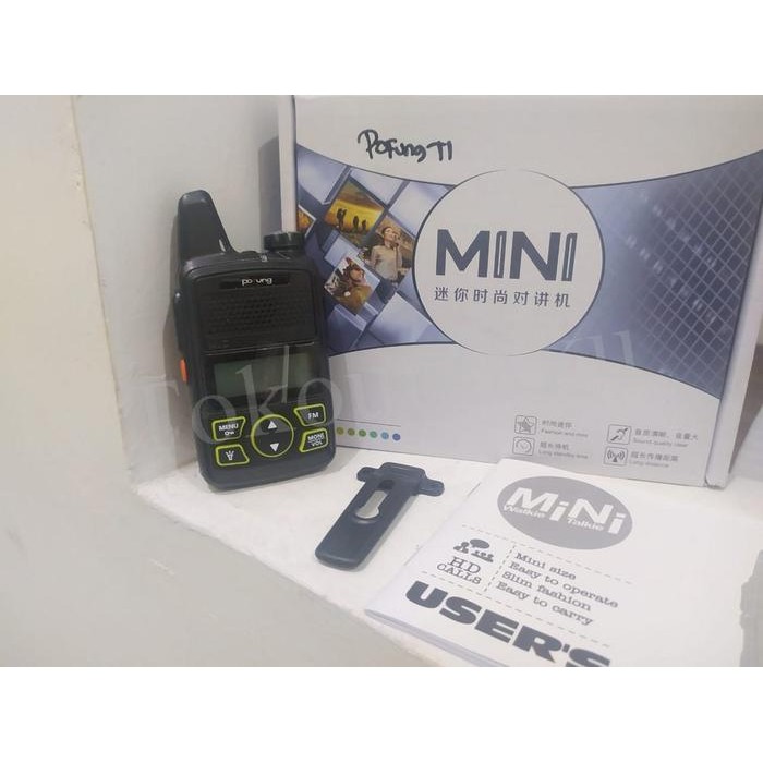 POFUNG T1 HT POFUNG T1 SINGLE BAND UHF RADIO HANDY TALKY HT