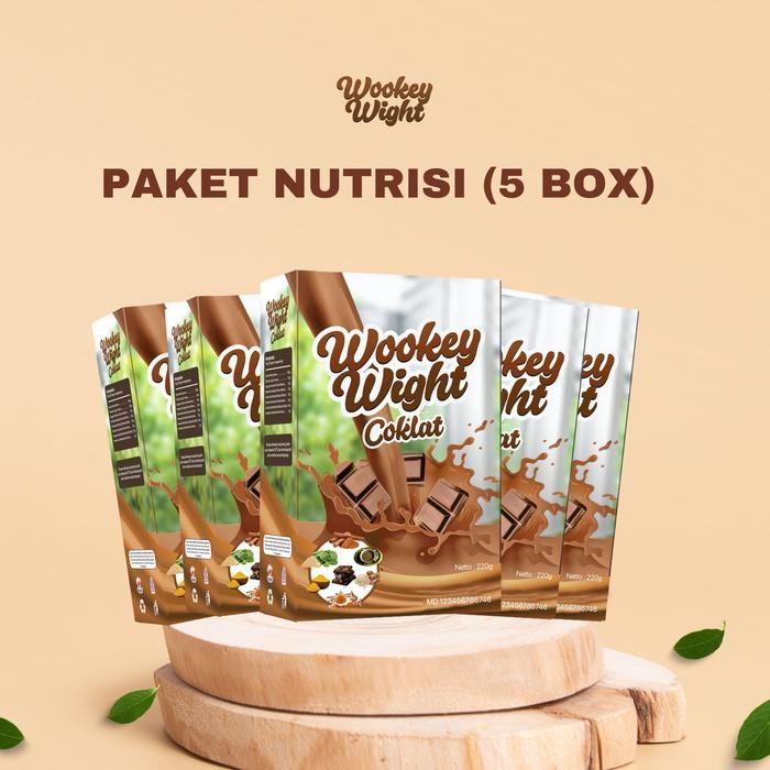 

BARANG TERLARIS Susu Wookey Rasa Coklat Chocolate paket 5 Box