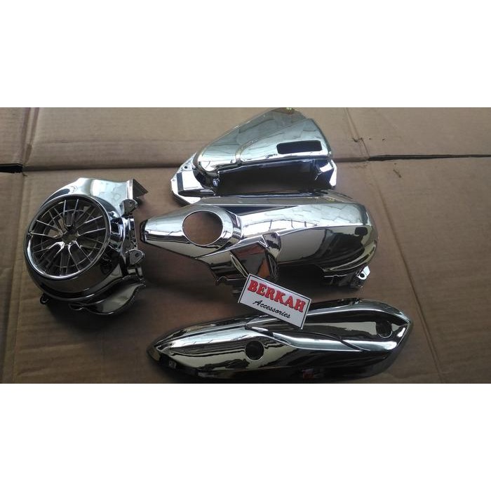 Paket Full Set Cover Cvt Beat Esp Beat Pop Esp & Scoopy Esp Chroom