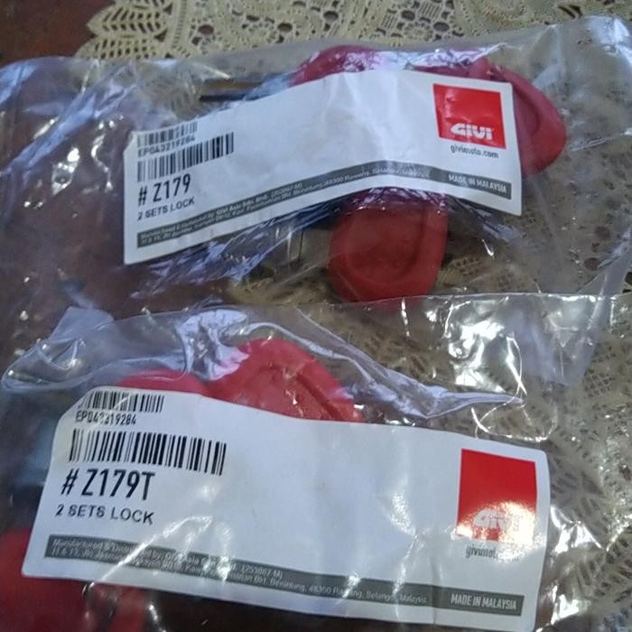 Kunci Sidebox Givi E21, E22 Original