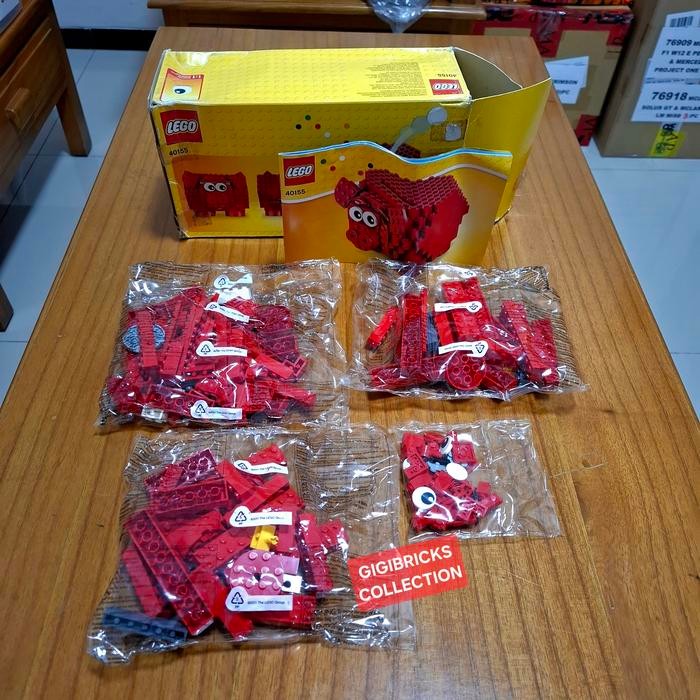 SALE  LEGO ORIGINAL 40155 COIN BANK, RED PIGGY BANK MISP (DUS JELEK) READYY