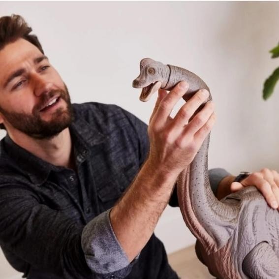 JURASSIC WORLD HAMMOND COLLECTION BRACHIOSAURUS ORIGINAL MATTEL