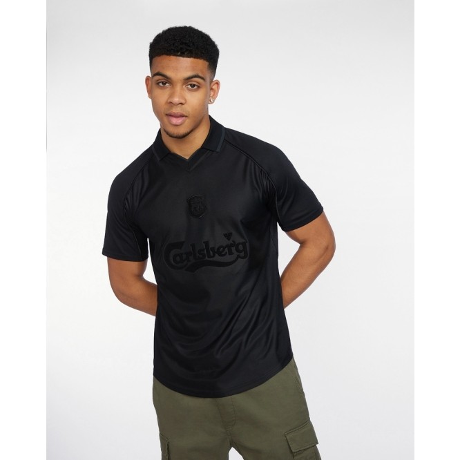 Liverpool FC 2000/01 Blackout Home Shirt - Official LFC Jersey Original Pria