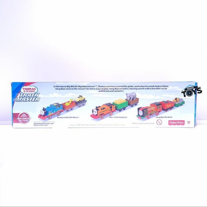 THOMAS & FRIENDS TRACKMASTER YONG BAO THE HERO FISHER-PRICE