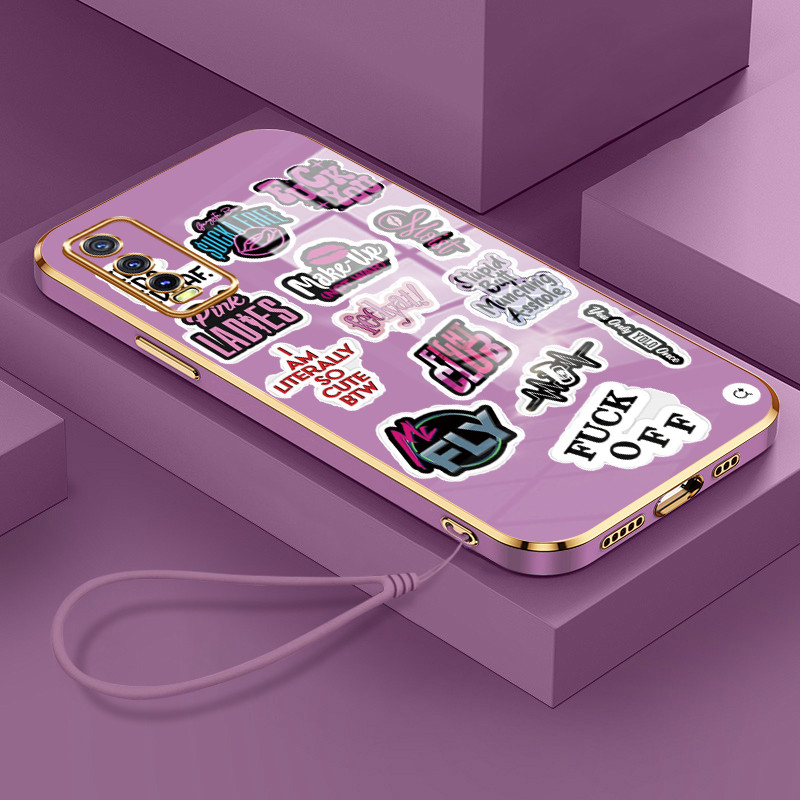 Casing Hp Untuk VIVO Y20 Y20s Y20i Y12A Y20S M Y20S D Y20S G Y11s Y30G Case Casing pola Tanda Kasing