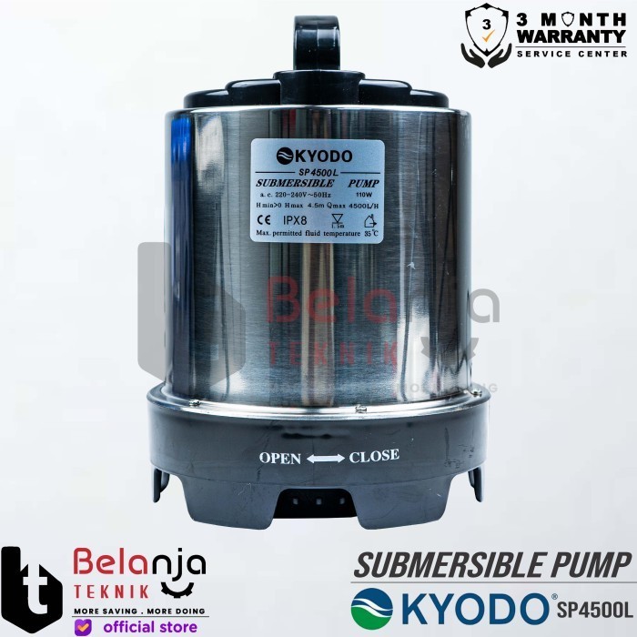 KYODO POMPA AIR CELUP SP 4500 SUBMERSIBLE PUMP KOLAM IKAN SP4500