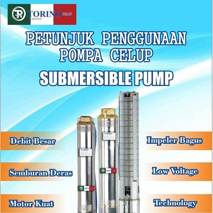 POMPA SUBMERSIBLE 4 INCH STEINLIS - 3 HP(220V) TORINO BOSTON