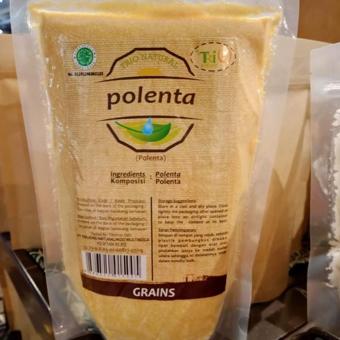 

SALE !!! TRIO NATURAL POLENTA COARSE 500GR READYY
