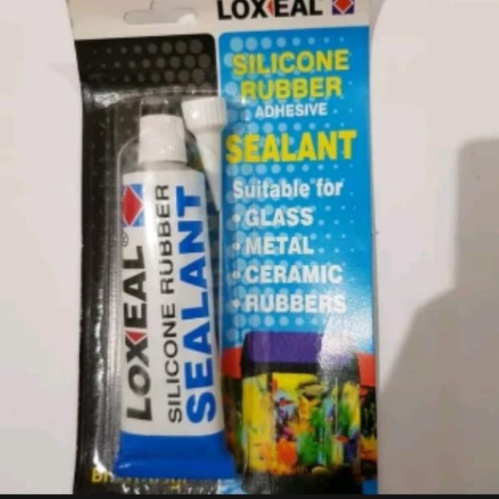 Lem Silicone Sealant Lem Mika Lem Kaca Lampu 70Gr Kode 068