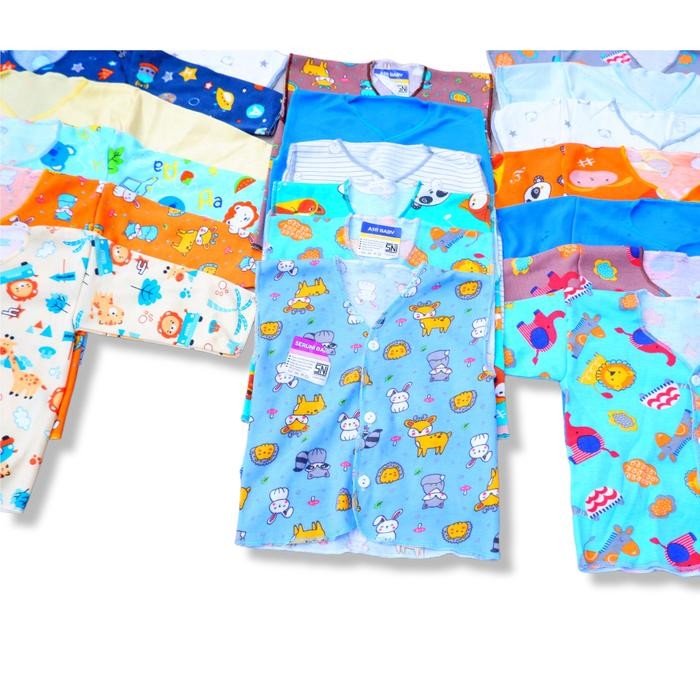 1 LUSIN Mix Baju Bayi Baru Lahir SNI All Variant