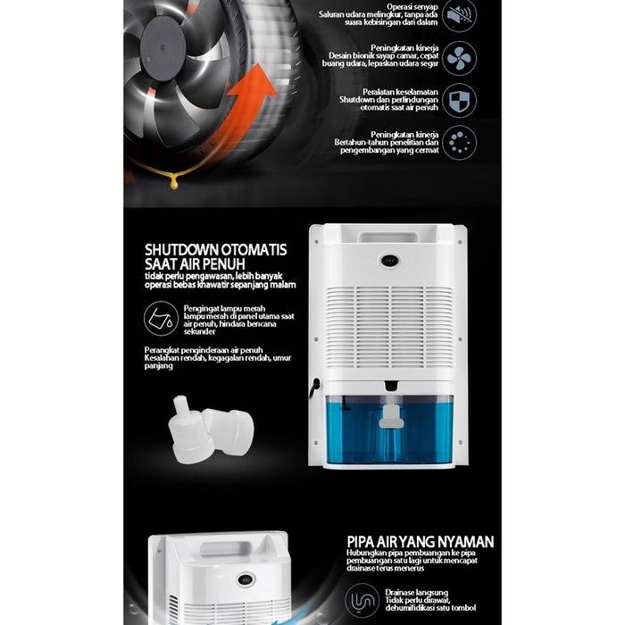 DEHUMIDIFIER AIR DRYER SERAP KELEMBAPAN / SMART DEHUMIDIFIER