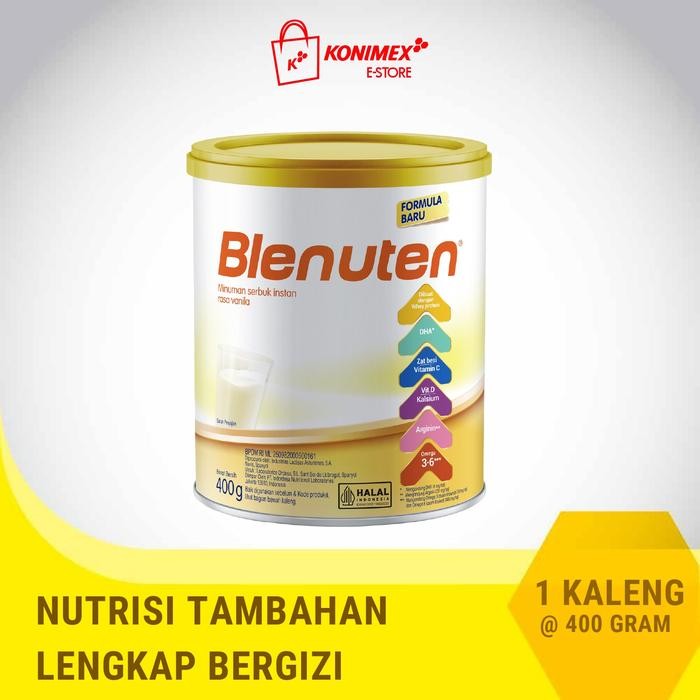 

Barbara.storee Blenuten Vanilla 400 gr Minuman Nutrisi Lengkap Seimbang Bergizi untuk Anak