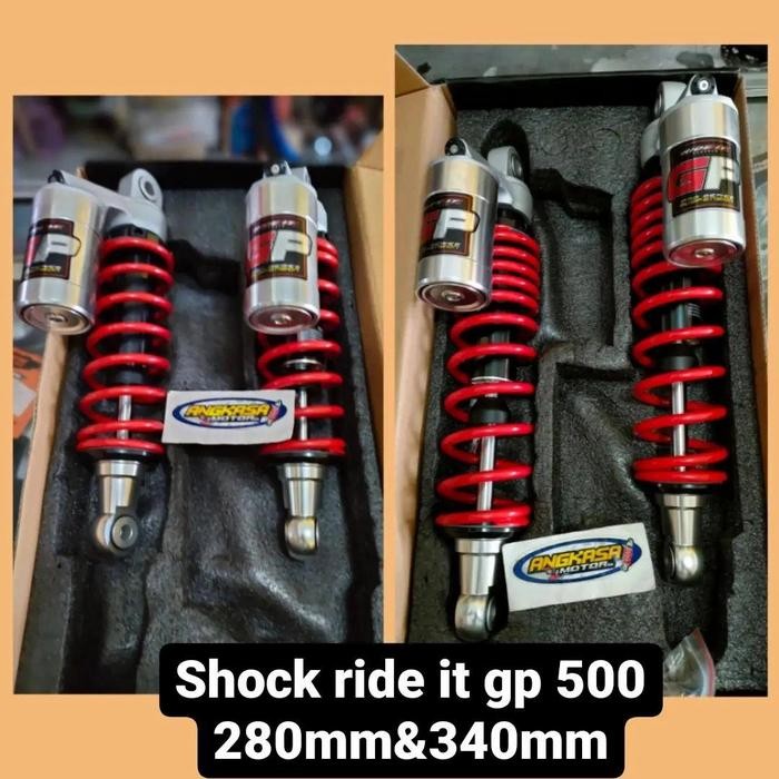 Shockbreaker Ride It Gp 500 Tabung Non Klik 280Mm&340Mm
