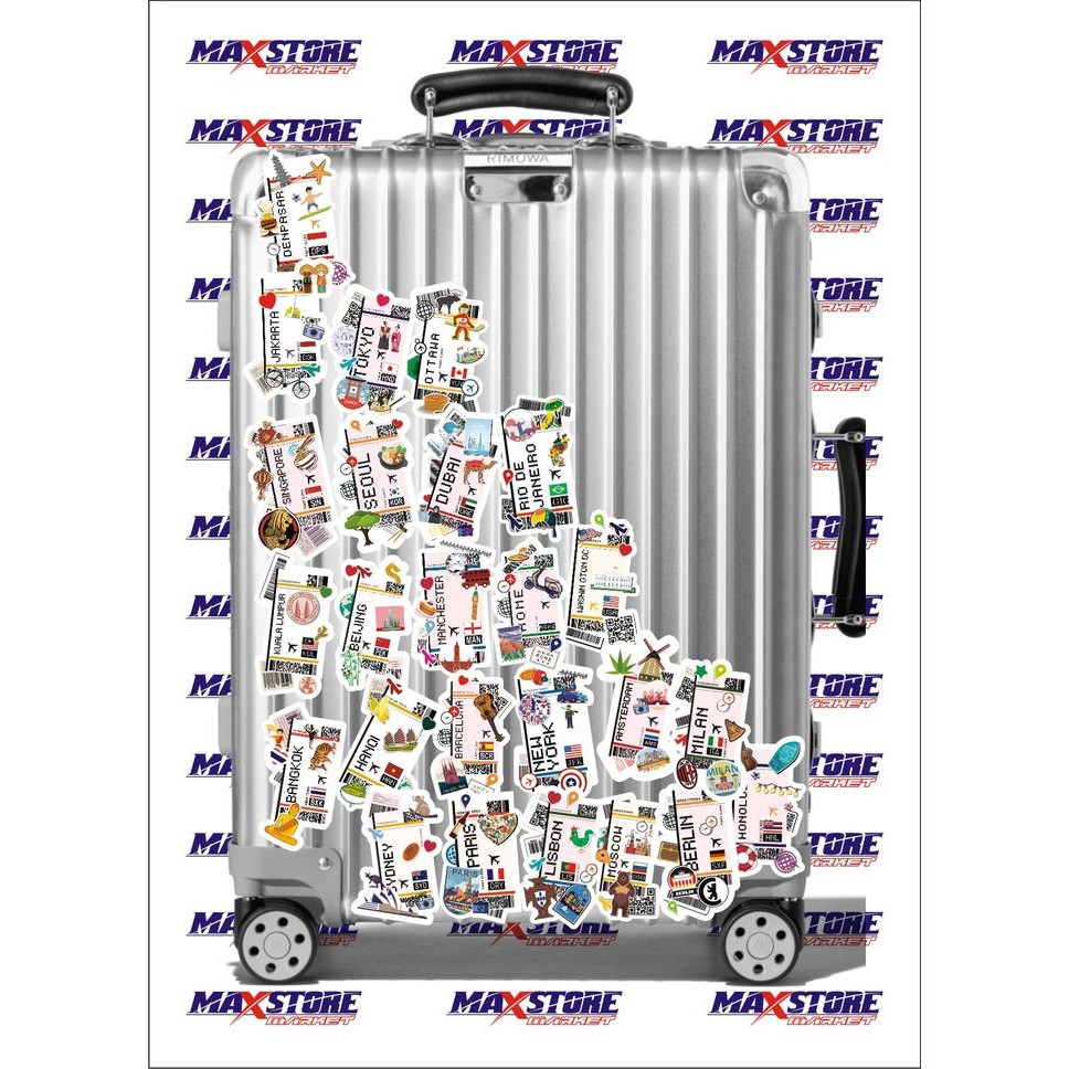 

TRAVEL STICKER / VACATION STICKER / STICKER PACK / STICKER JALAN JALAN