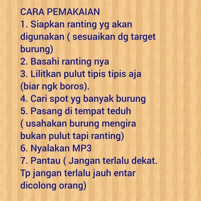 PULUT BURUNG KILOAN JEBAKAN BURUNG LEM BURUNG GETAH KARET JEBAK BURUNG