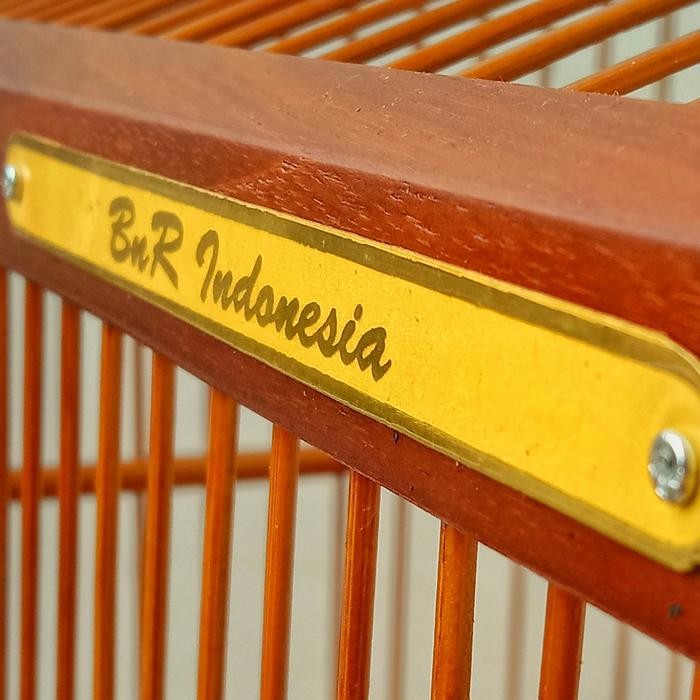 SANGKAR/KANDANG BNR KOTAK JATI ORIGINAL Uk. No.2