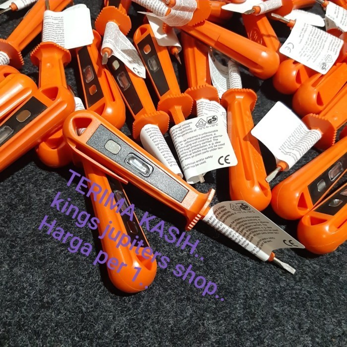 Unior Original Tes Pen Tespen Tester Listrik 140Mm 140 Mm Pln Obeng Ac #Gratisongkir #Sale #Discount