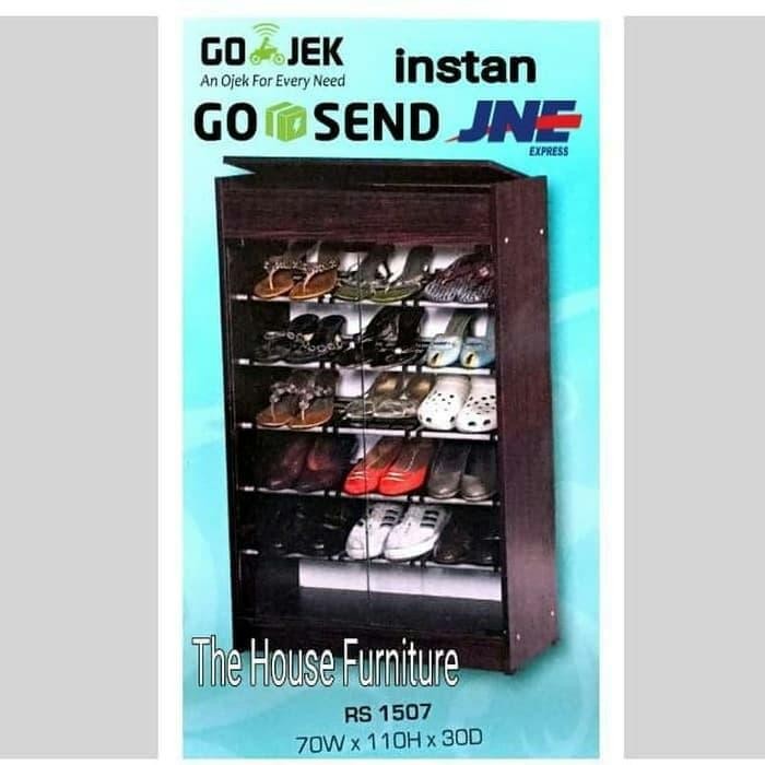 Rak sepatu , Rak sandal , lemari sepatu kaca , rak sepatu kaca