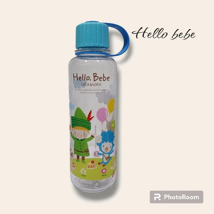 LocknLock Botol Minum Anak Hello Bebe Bisfree Pattern Bottle Anak 480ml