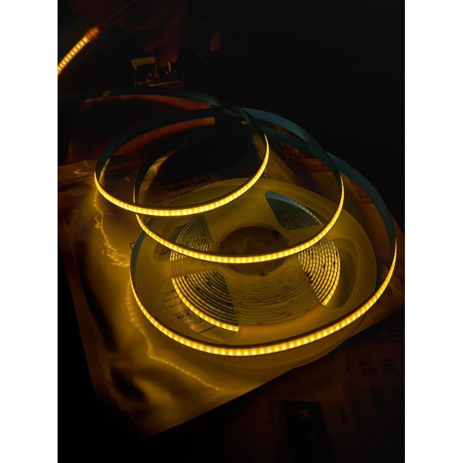 Yamasaki Led Strip COB 12V 320LED flexible lampu led strip