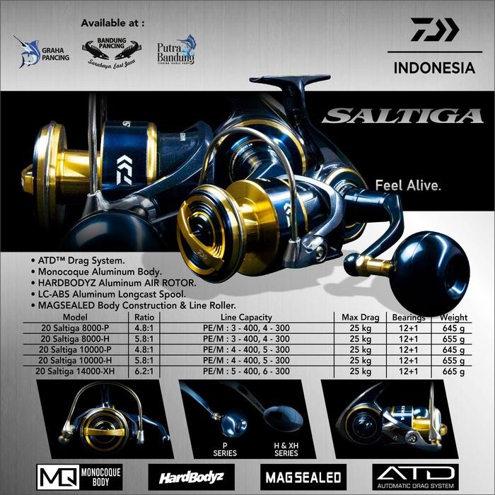 REEL DAIWA SALTIGA (SPINNING)