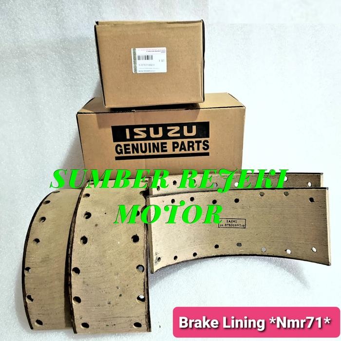 Brake Lining Isuzu Elf Nmr71 Kampas Rem Isuzu Nmr71 Kode 081