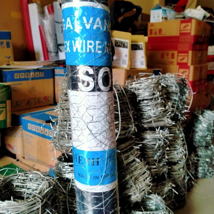 PREMIUM Kawat ayam galvanis 1/2" per roll