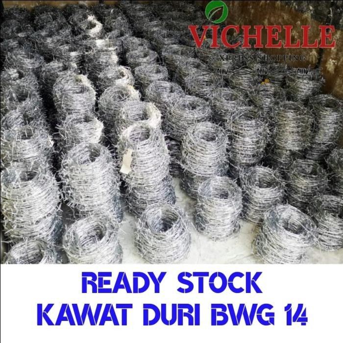 PREMIUM KAWAT DURI GALVANIS - BWG 14