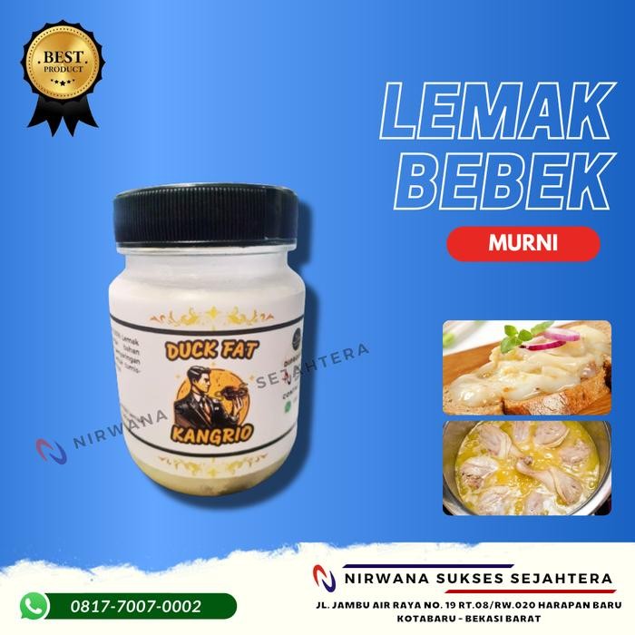 

LEMAK, MINYAK BEBEK PEKING / OIL, FAT PEKING DUCK