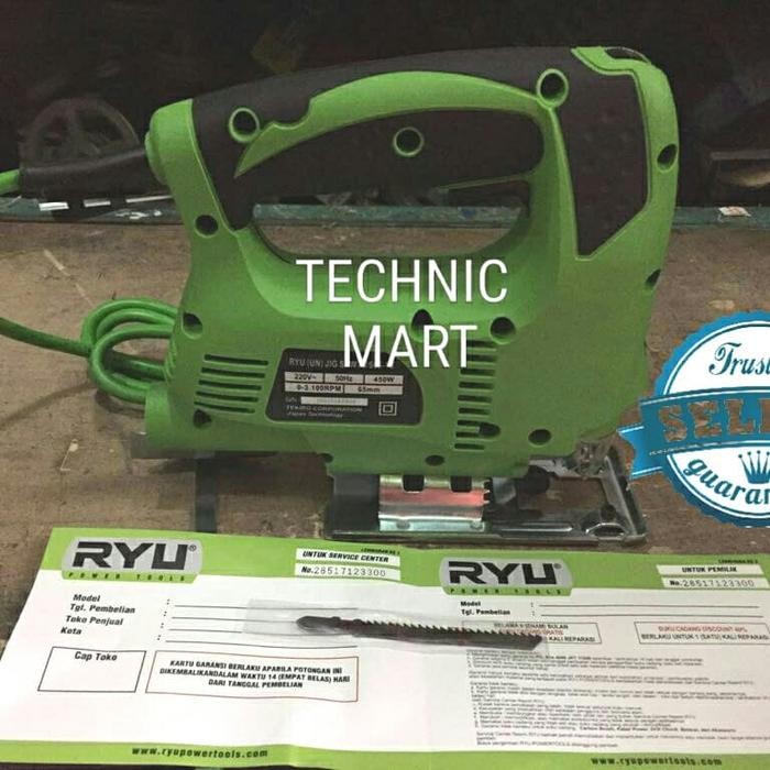 Mesin Jigsaw /Potong Ukir Kayu Tekiro Ryu Corporation Rjs65-1E