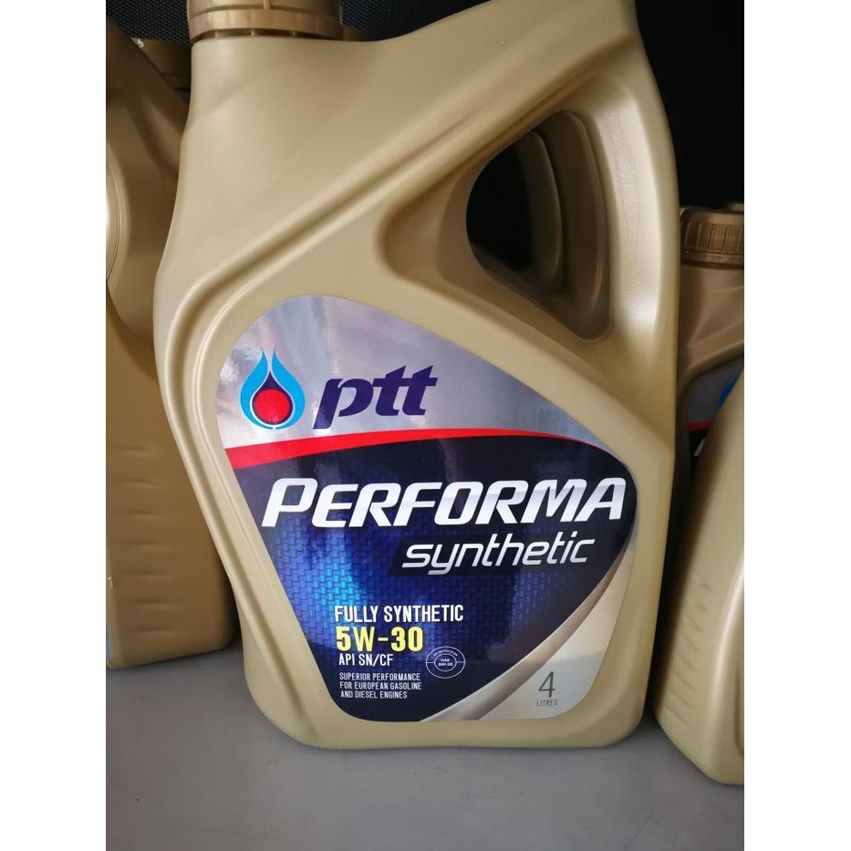 Oli Wuling Oli Ptt Bensin Ptt Performa Synthetic 5W-30 Galon 4 Liter