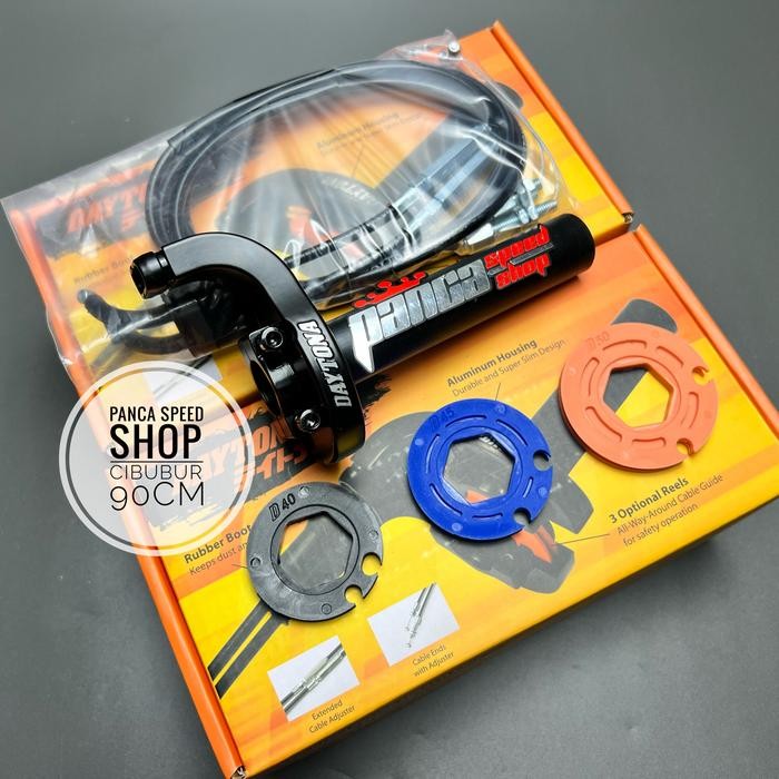 GAS SPONTAN DAYTONA EVOLUTION 2 KABEL CBR 150 CB150R R15 VIXION GSX150