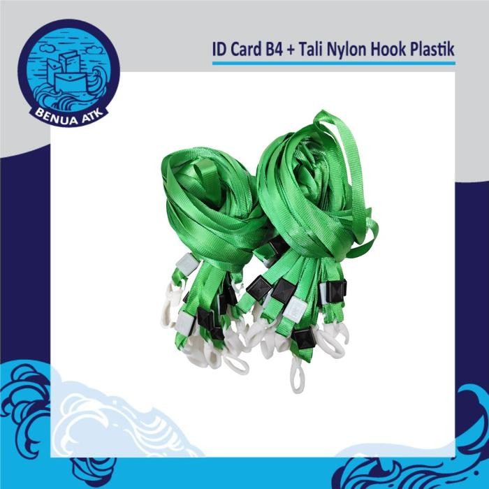 

[Deli Atk] Paket Bundling Id Card B4 + Tali Nylon Hook Plastik (Nylkp)